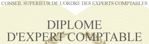 diplome d'expertise comptable